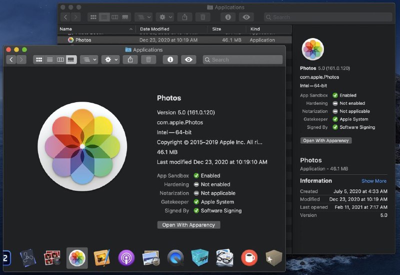 #App #Mac📦 当你在打开一个 macOS 中的 App 时，系统会在后台针对 Gatekeeper、Notarization、Hardened、Entitlements 等做一系列校验
