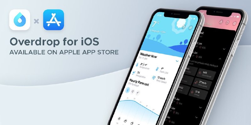 #APP #Weather🎨 颜控 Android 用户应该对 Overdrop 这款天气 App 并不陌生