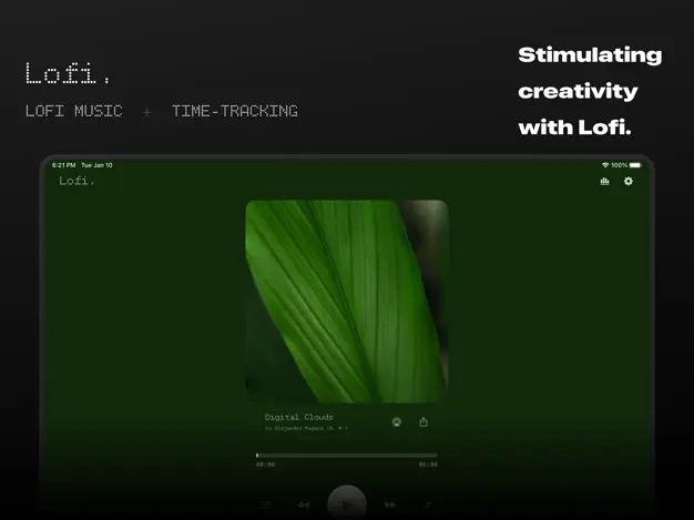#App #iOS📻 工作背景音的新选择 —— Lofi.🎵 许多朋友都喜欢在特定的时间的时候听一些背景音乐，市面上也有非常多白噪音、Lo-fi 这样的音源网站和 App