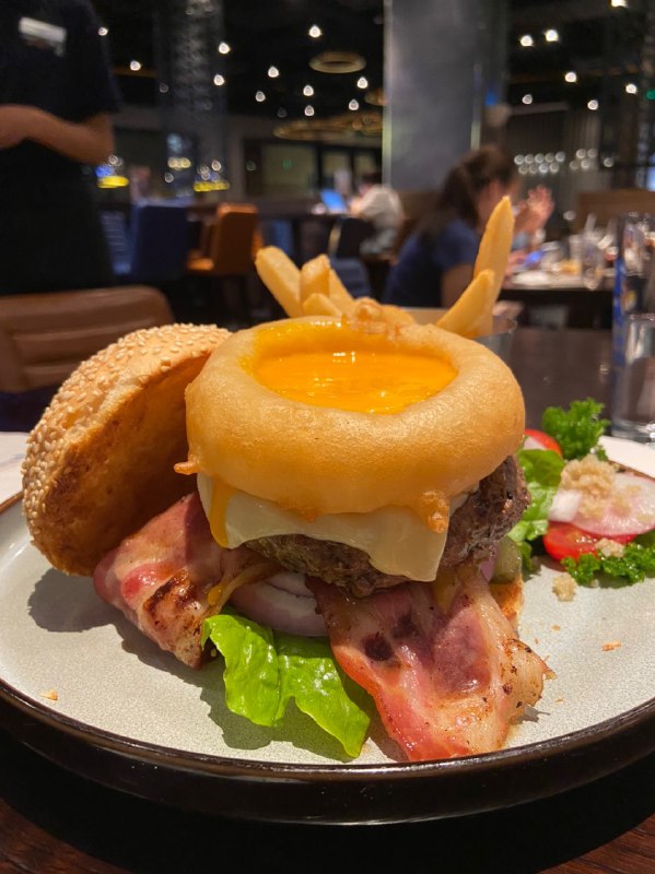 🖼 1-3：The Habit Burger Grill；🖼 4-6：蓝蛙 Bluefrog