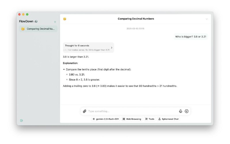 #App #iOS #Mac #GitHub🐦 一个全新的极速 AI/LLM 客户端 —— 浮望 🧠 浮望（FlowDown）是一款速度极快、体验流畅的 AI/LLM 客户端应用程序，旨在为用户提供高效、安全的 AI 交互体验