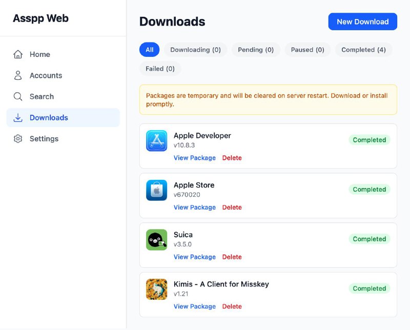 #GitHub #Apple #Web #iOS🍎 多区 Apple Store 下载管理神器—— AssppWeb🔍 AssppWeb 是一款基于网页的工具，用于在 App Store 之外获取和安装 iOS 应用